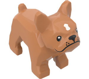 LEGO Pes - French Bulldog s Bílá Vlasy Patch (32892 / 79490)