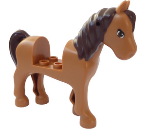 LEGO Kůň s Dark Brown Mane (93085)