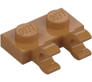 LEGO Deska 1 x 2 s Horizontální Clips (Otevřené klipy 'O') (49563 / 60470)