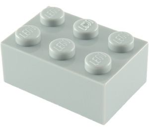 LEGO Medium Stone Gray Kostka 2 x 3 (3002)