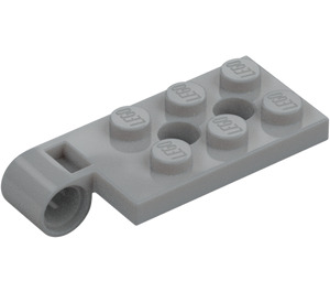 LEGO Závěs Deska Horní 2 x 4 s 6 Cvočky a 2 otvory pro kolíky (43045)