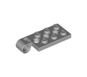 LEGO Závěs Deska Horní 2 x 4 s 6 Study a 3 otvory pro kolíky (98286)