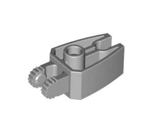 LEGO Medium Stone Gray Závěs Klín 1 x 3 Zamykání s 2 Stubs, 2 Study a Klip (41529)