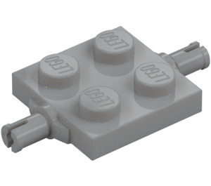 LEGO Deska 2 x 2 s Dva Kolo Holders (4600 / 67687)