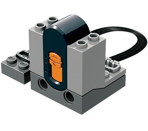 LEGO Medium Stone Gray Power Functions Infrared Receiver Verze 1 (58123 / 89969)