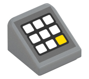 LEGO Sklon 1 x 1 (31°) s keypad (35338 / 78238)