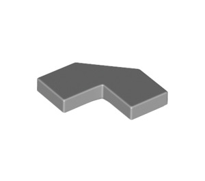 LEGO Medium Stone Gray Dlaždice 2 x 2 Roh s Cutouts (27263)