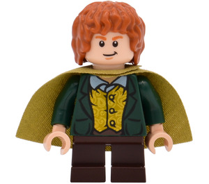 LEGO Merry s Tmavě oranžová Vlasy Minifigurka