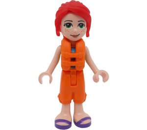 LEGO Mia - Záchranná vesta a Limetková Bunda Minifigurka