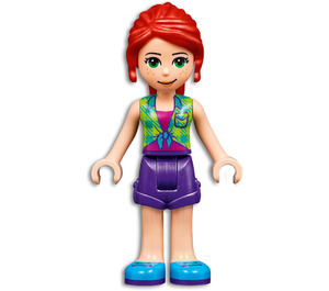 LEGO Mia s Zelená Tie Košile Minifigurka