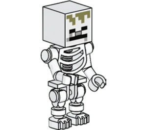 LEGO Minecraft Kostra Minifigurka