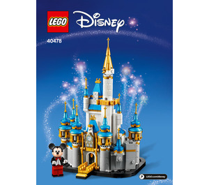 LEGO Mini Disney Castle 40478 Instrukce