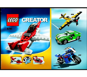 LEGO Mini Jet 6741 Instrukce