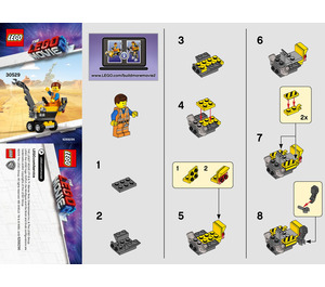 LEGO Mini Master-Building Emmet 30529 Instrukce