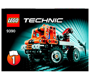 LEGO Mini Tow Truck 9390 Instrukce