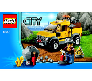 LEGO Mining 4x4 4200 Instrukce