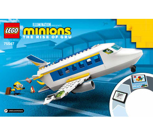 LEGO Minion Pilot v Training 75547 Instructions