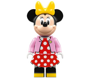 LEGO Minnie Myš - Bright Růžová Bunda Minifigurka