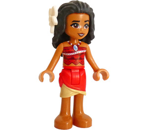 LEGO Moana - Červená Sukně Minifigurka