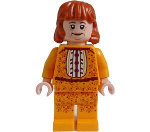 LEGO Molly Weasley s oranžová Oblek Minifigurka