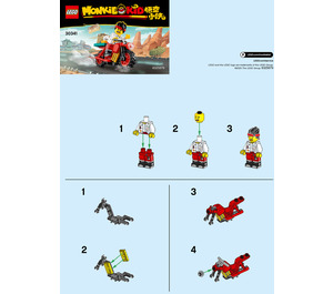 LEGO Monkie Kid's Delivery Bike 30341 Instructions