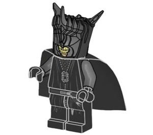 LEGO Ústa z Sauron Minifigurka