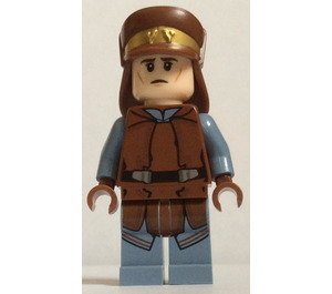 LEGO Naboo Security Officer s Reddish Hnědá Uniform  Minifigurka