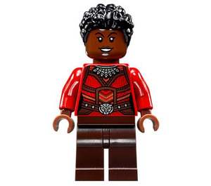 LEGO Nakia s Červená Horní Minifigurka