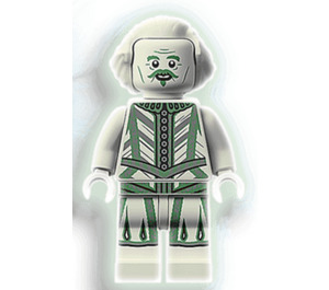 LEGO Nearly Headless Nick s Glow v the Dark Výstroj Minifigurka