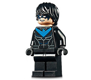 LEGO Nightwing s Modrá Truhla Symbol a Maska Minifigurka