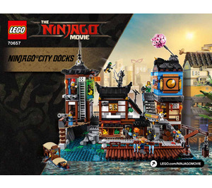 LEGO NINJAGO City Docks 70657 Instrukce