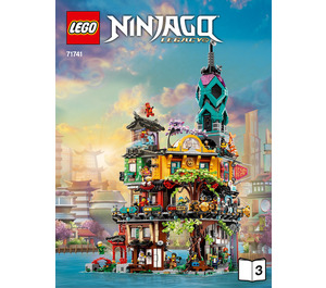 LEGO NINJAGO City Gardens 71741 Instrukce