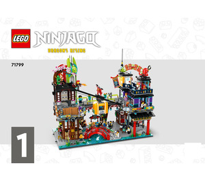 LEGO NINJAGO City Markets 71799 Instrukce