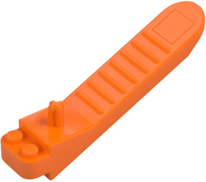 LEGO oranžová Kostka a osa Separator (31510 / 96874)