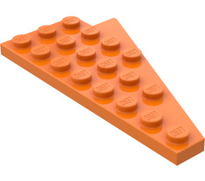 LEGO Klín Deska 4 x 8 Křídlo Levý se spodním výřezem pro cvočky (3933 / 45174)