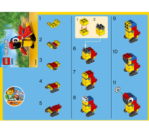 LEGO Parrot 30472 Instrukce