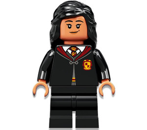 LEGO Parvati Patil s Černá Gryffindor Mikina s kapucí Minifigurka