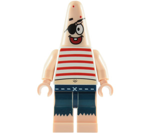 LEGO Patrick Star Pirate Minifigurka