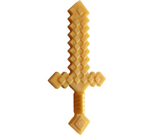 LEGO Pearl Gold Minecraft meč (18787)