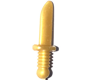 LEGO Pearl Gold Minifig Nůž