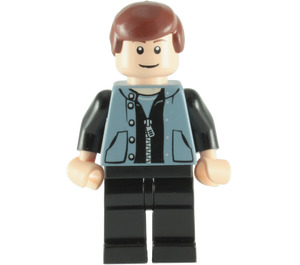 LEGO Peter Parker s Sand Modrá Vesta Minifigurka