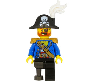 LEGO Pirát Kapitán Minifigurka