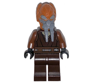 LEGO Plo Koon s Tmavě žlutohnědá Undershirt Minifigurka