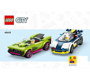 LEGO Police Car and Muscle Car Chase 60415 Instrukce