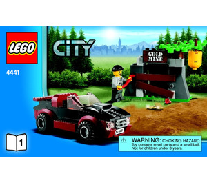 LEGO Policie Pes Van 4441 Instructions