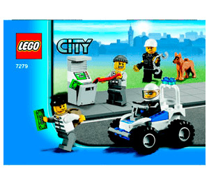 LEGO Policie Minifigure Collection 7279 Instructions