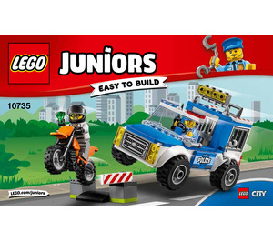 LEGO Police Truck Chase 10735 Instrukce