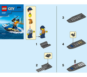 LEGO Police Water Scooter 30567 Instrukce