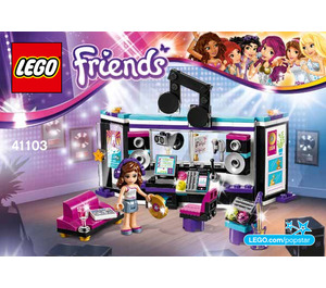 LEGO Pop Star Recording Studio 41103 Instrukce