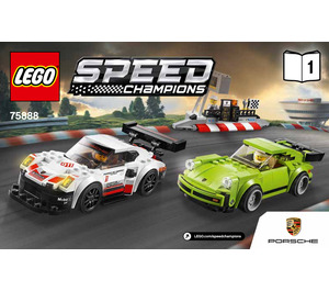 LEGO Porsche 911 RSR and 911 Turbo 3.0 75888 Instrukce